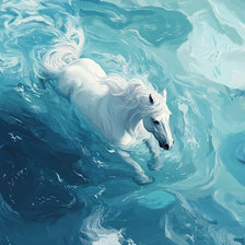 Схема вышивки «В воде»