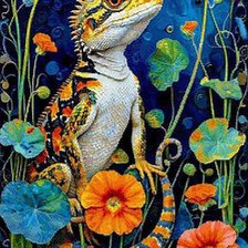 Схема вышивки «Цветы»