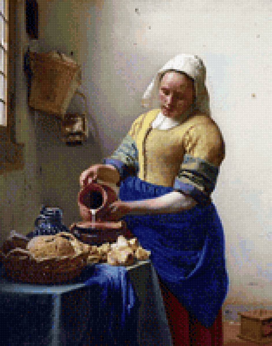 Молочница Вермеер - предпросмотр