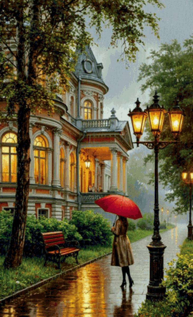 Летний дождь - предпросмотр