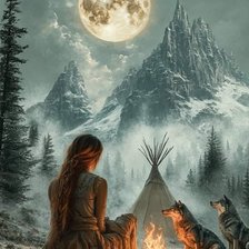 Схема вышивки «Природа»