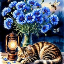 Схема вышивки «Летний вечер»