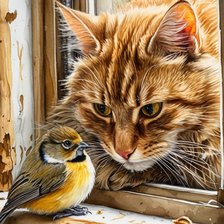 Схема вышивки «Знакомство»