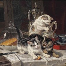 Схема вышивки «Время чая»