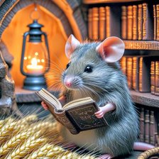 Схема вышивки «Почитаю перед сном»