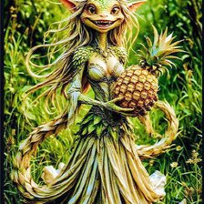 Схема вышивки «Девушка»