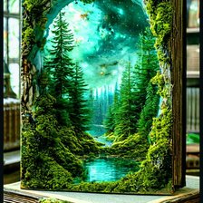 Схема вышивки «Книги»