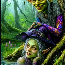 Схема вышивки «Девушка»