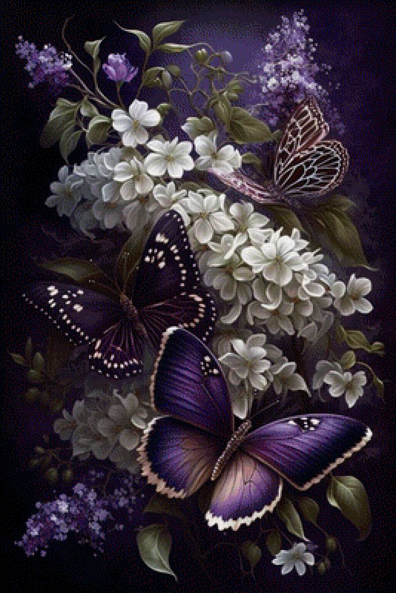 Бабочки - предпросмотр