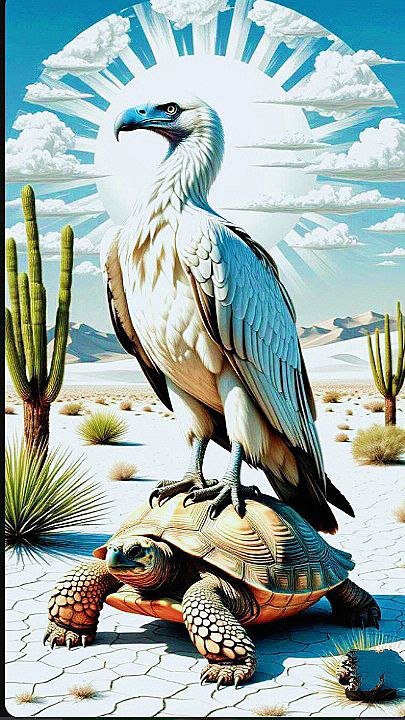Гриф - черепаха - оригинал