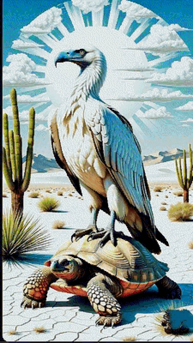 Гриф - черепаха - предпросмотр