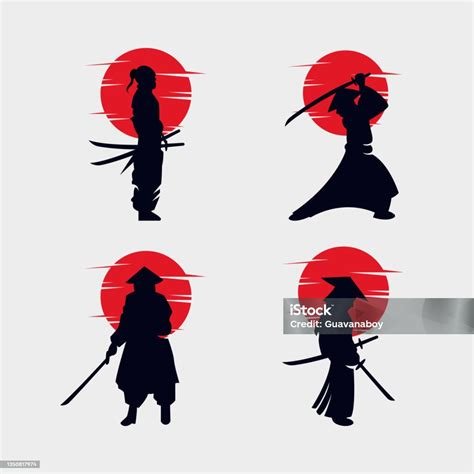 Самурай - самурай силуэт - оригинал