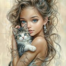 Схема вышивки «Нежность»