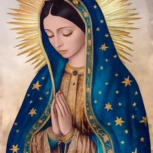 Схема вышивки «Де ва Мария»