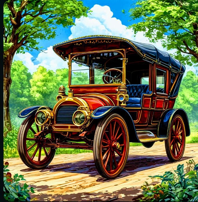 Машина - карета - оригинал