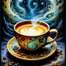 Схема вышивки «Чашка»