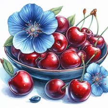 Схема вышивки «натюрморт»