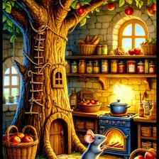 Схема вышивки «Кухня»