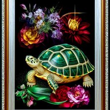 Схема вышивки «Цветы»