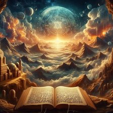 Схема вышивки «Удивительный мир книг»