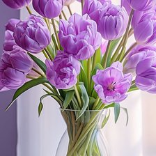 Схема вышивки «Тюльпаны»