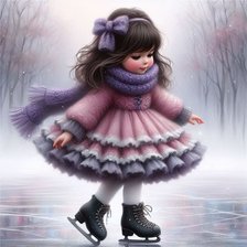 Фигуристка