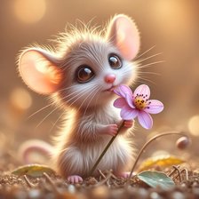 Схема вышивки «Мышонок»