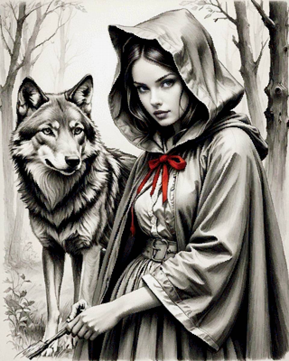 Красная Шапочка и Серый Волк - предпросмотр