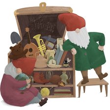 Схема вышивки «Гномы»