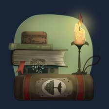 Схема вышивки «Любимые книги»