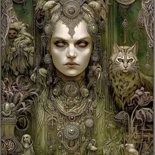 Схема вышивки «Тайны джунглей»