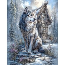 Схема вышивки «Верный друг»