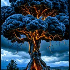 Схема вышивки «Гриб»