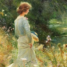 Схема вышивки «Чарльз Уильям Уилли_фрагмент»