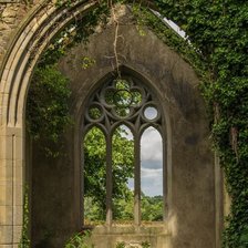 Схема вышивки «Готика и плющ»