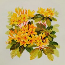 Схема вышивки «цветы»