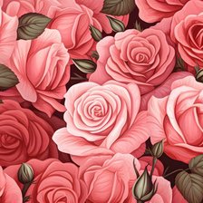 Схема вышивки «Розы»