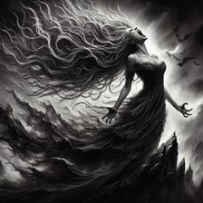 Схема вышивки «крик души»