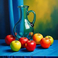 Схема вышивки «Яблочки»