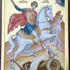 Схема вышивки «георгий победоносец»