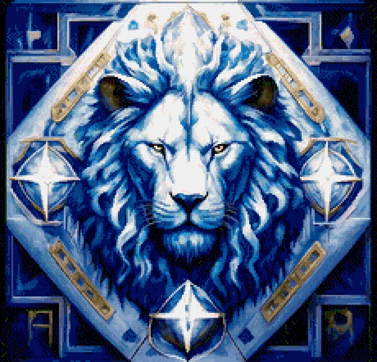 Магендавид - лев - предпросмотр