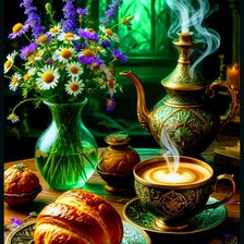 Схема вышивки «Букет»