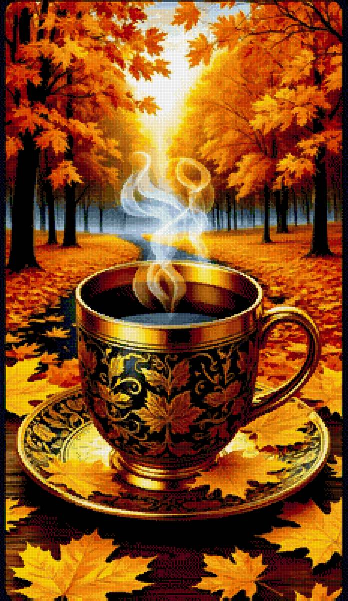 Осень - чай - предпросмотр