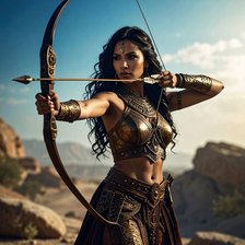 Схема вышивки «амазонка»