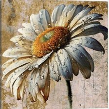 Схема вышивки «Ромашка»