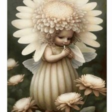 Схема вышивки «Ангел»