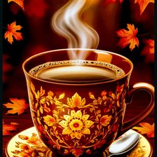 Схема вышивки «Осень»