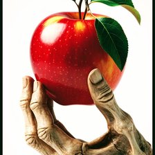 Схема вышивки «Рука»