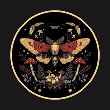 Схема вышивки «Моль 200*200»