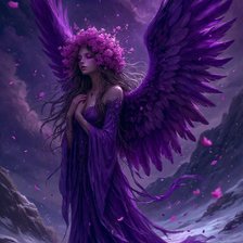 Схема вышивки «Ангел»